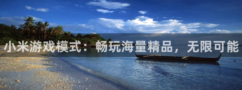 天美娱乐手机网页版登录：小米游戏模式：畅玩海量精品，无限可能